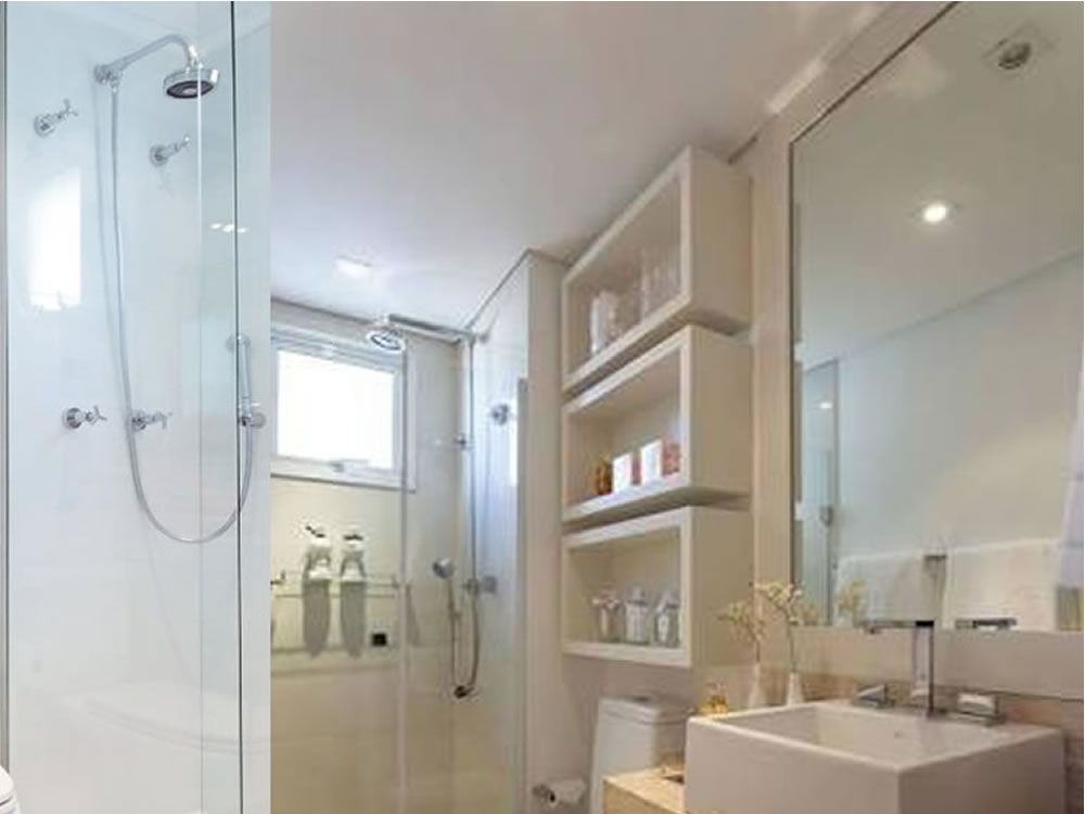 Nichos em porcelanato Taubaté